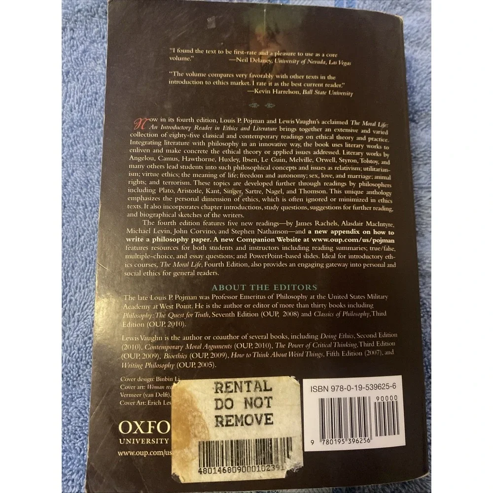 The Moral Life: An‎ Introductory Reader in Ethics and Literature